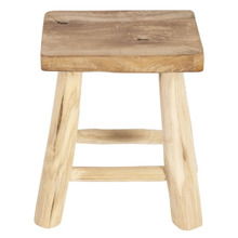 Alyce Teak Wood Stool